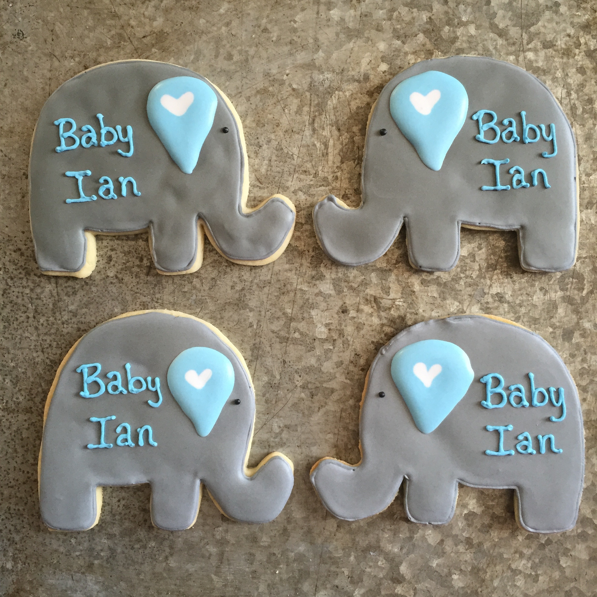 Dallas Fort Worth Bakery decorated cookies and dessert bars for weddings baby showers bridal showers and events